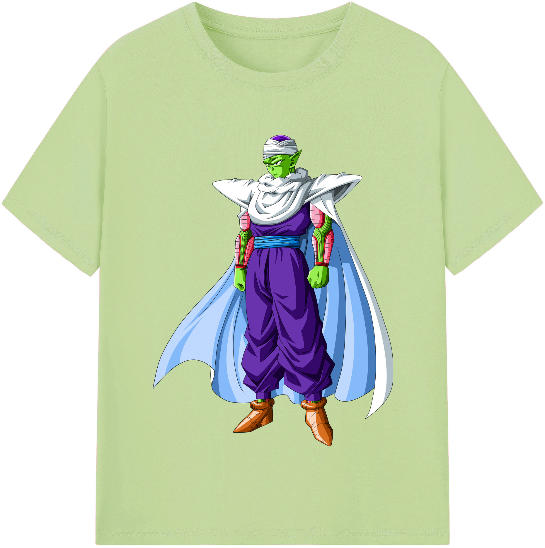 （画像用） ドラゴンボール ピッコロ DRAGON BALL Piccolo 綿100％半袖Tシャツ（フロントプリント）